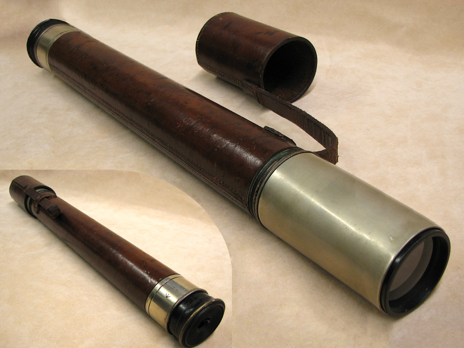 WW2 Ottway Officer of the Watch naval telescope Pattern 373